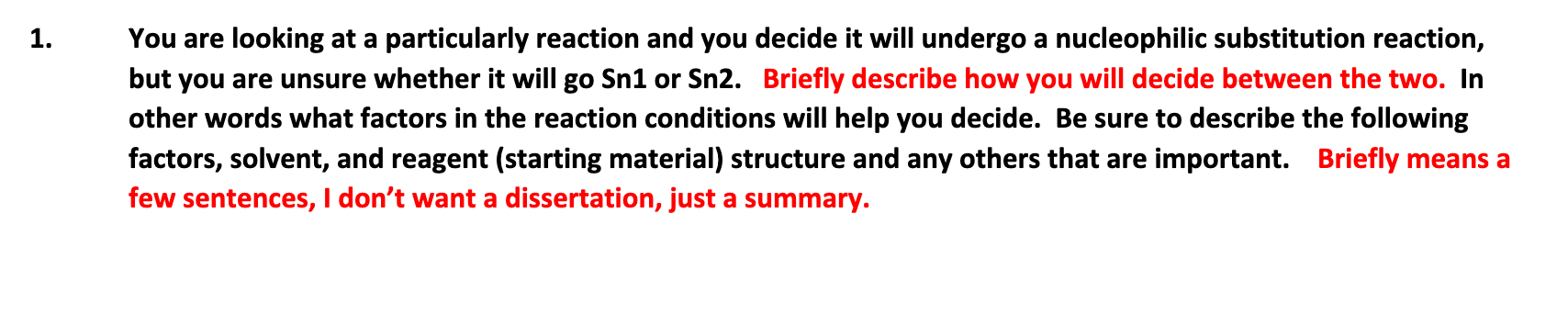 Solved You are looking at a particularly reaction and you | Chegg.com