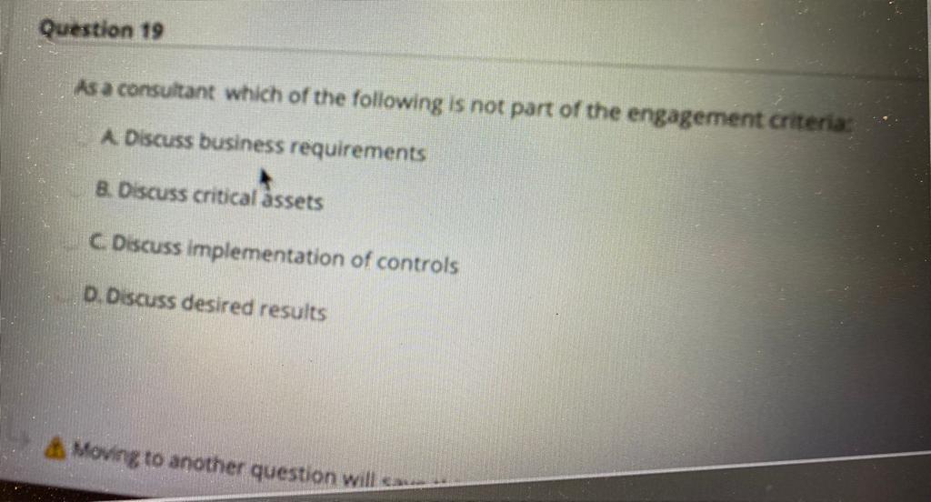 Solved Question 10 Which of the following is not true about | Chegg.com