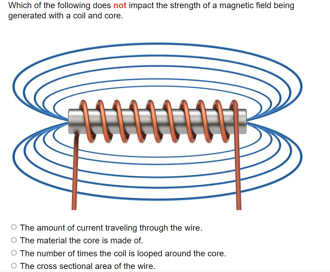 Solved Which of the following does not impact the strength | Chegg.com