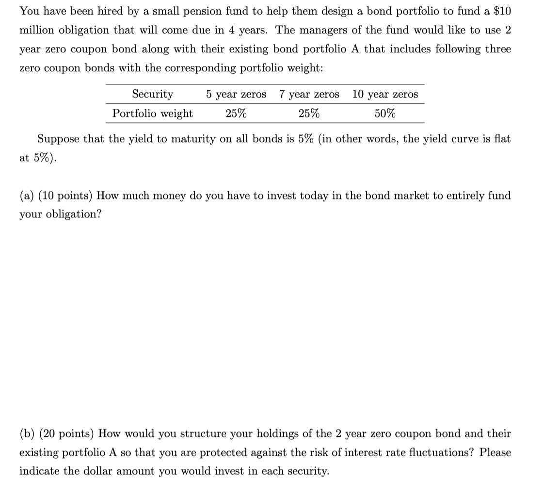 please explain how to calculate the portfolio weights