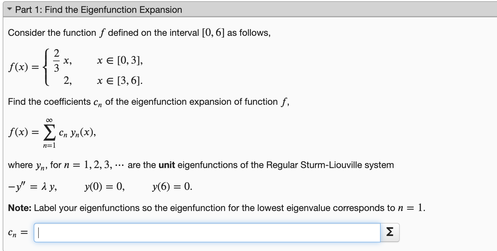 Solved Consider the function f defined on the interval [0,6] | Chegg.com