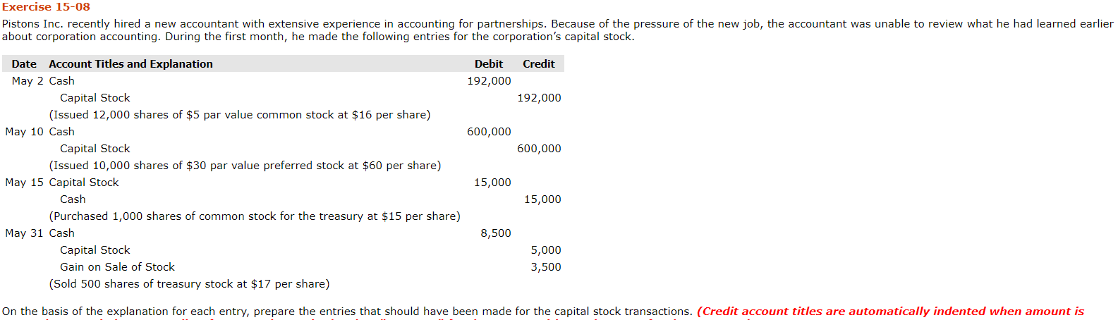 Pistons Inc Recently Hired A New Accountant 32+ Pages Answer [3mb] - Updated 