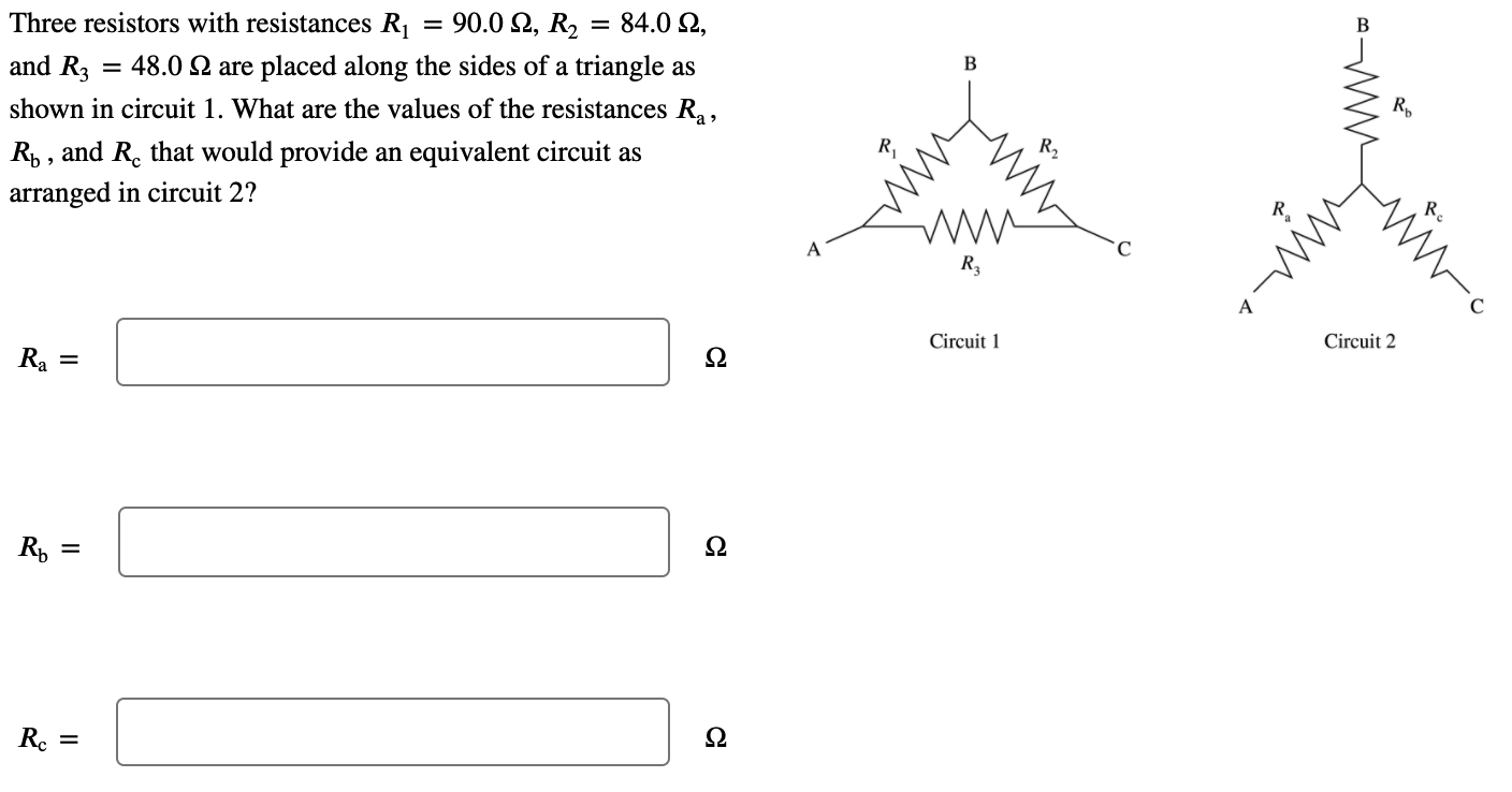 Solved B In The Circuit Shown, All Six Resistors Share The | Chegg.com