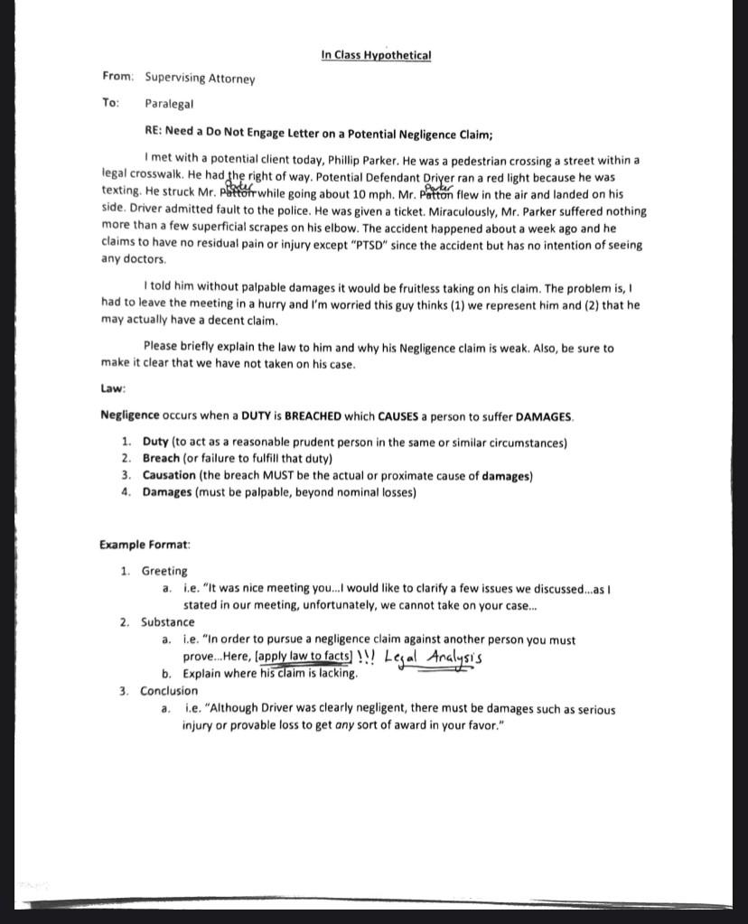 Sample Letter Asking For Legal Opinion