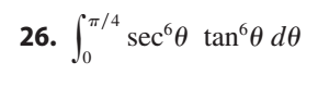 \( \int_{0}^{\pi / 4} \sec ^{6} \theta \tan ^{6} \theta d \theta \)