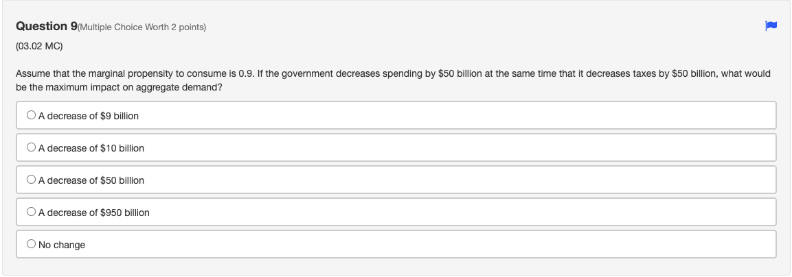 Solved Question 9(Multiple Choice Worth 2 Points) (03.02 MC) | Chegg.com