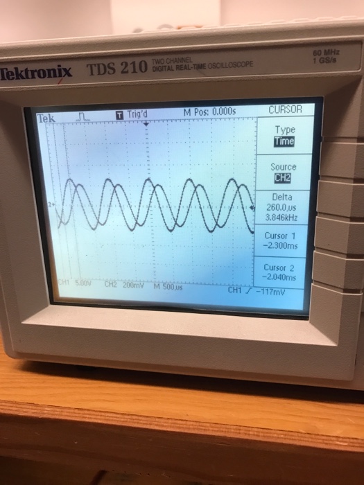 Solved Tektronix TDS 210 DIGITAL REAL-TIME OSCILLOSCOPE M | Chegg.com