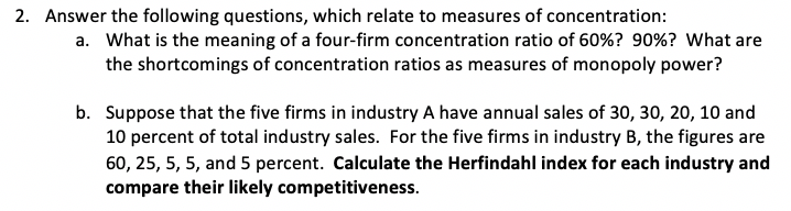 Solved 2 Answer The Following Questions Which Relate To Chegg Com