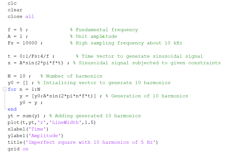 Note: The square wave mentioned above in Q6 is | Chegg.com