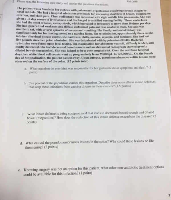 Solved 2. Please read the following case study and answer | Chegg.com