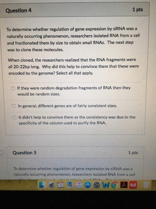 Solved 1 pts Question 1 Which of the following contribute to | Chegg.com