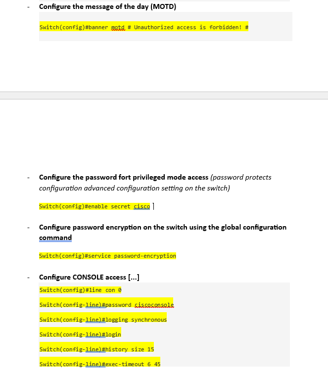 Solved This lab will test your ability to configure basic