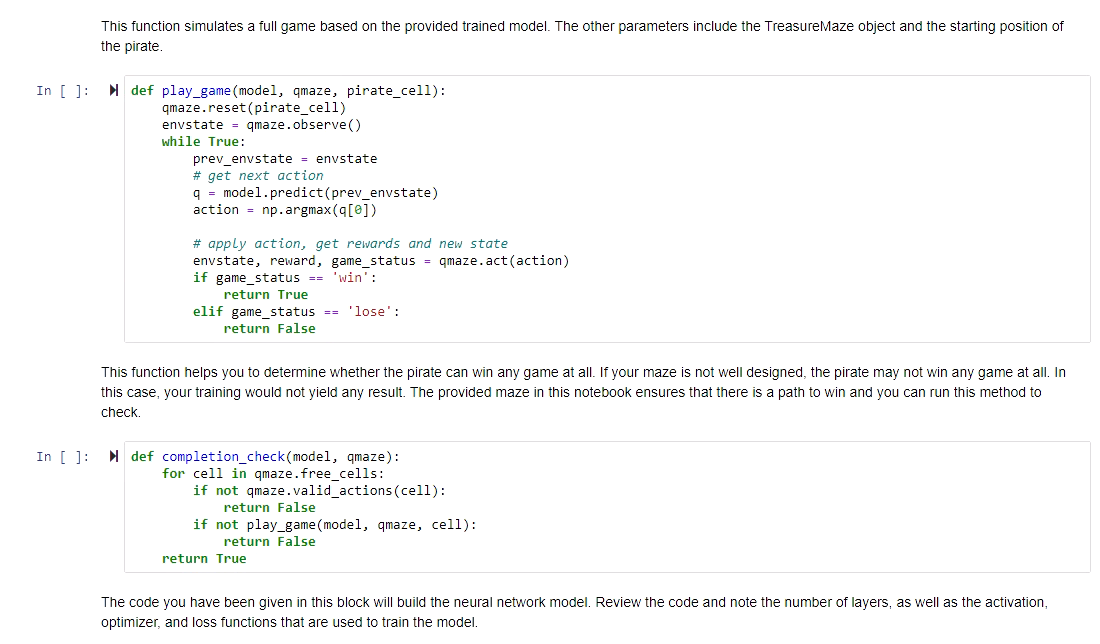 1. Before creating your pirate intelligent agent, be | Chegg.com
