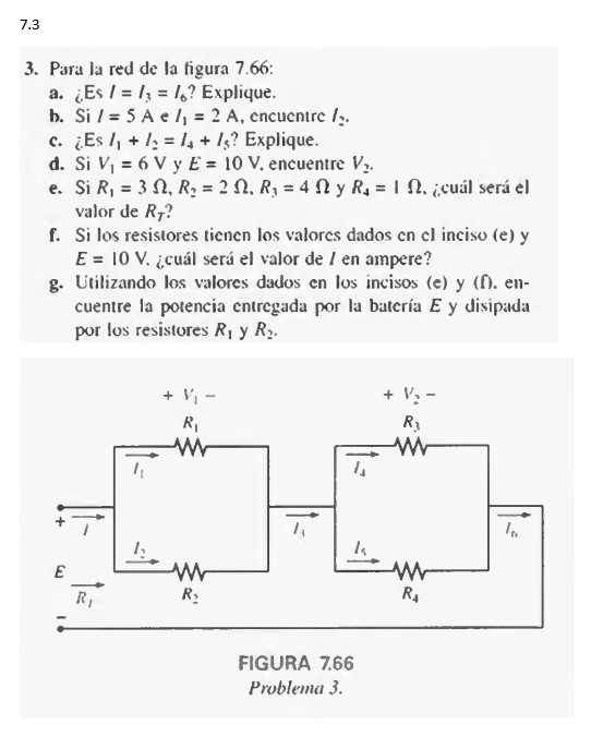 3 Para La Red De La Figura 7 66 A Es I I3 Chegg Com