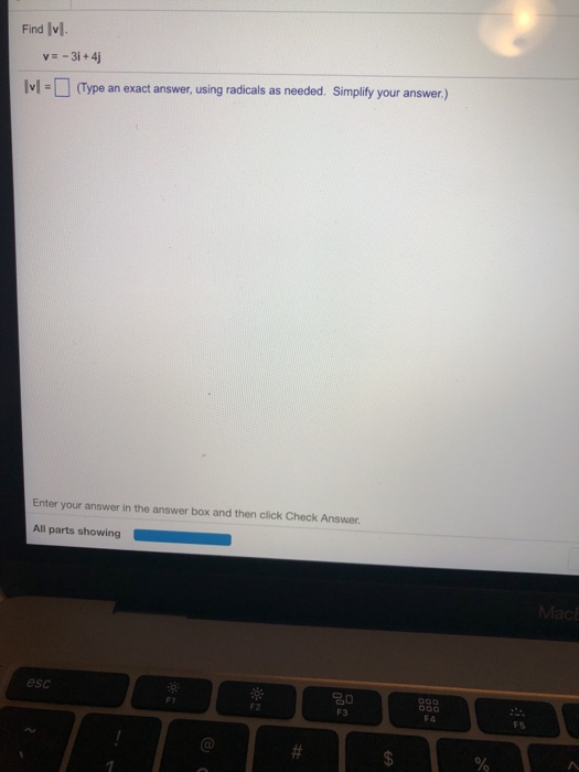 Solved Find Ivl. Iv(Type an exact answer, using radicals as