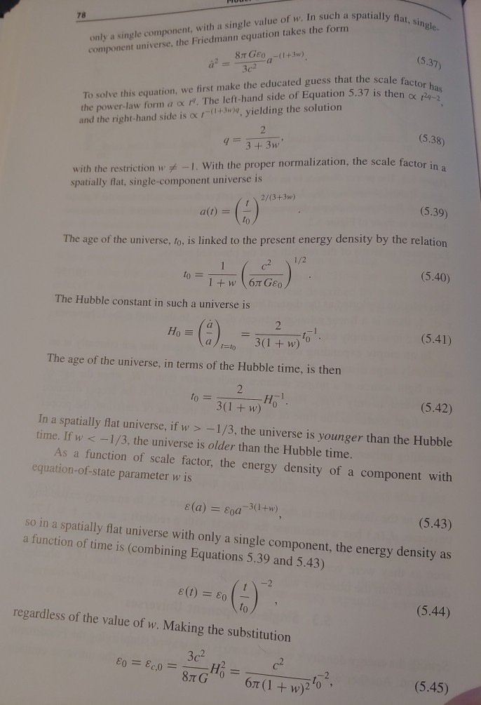 Introduction to cosmology barbara ryden solution series