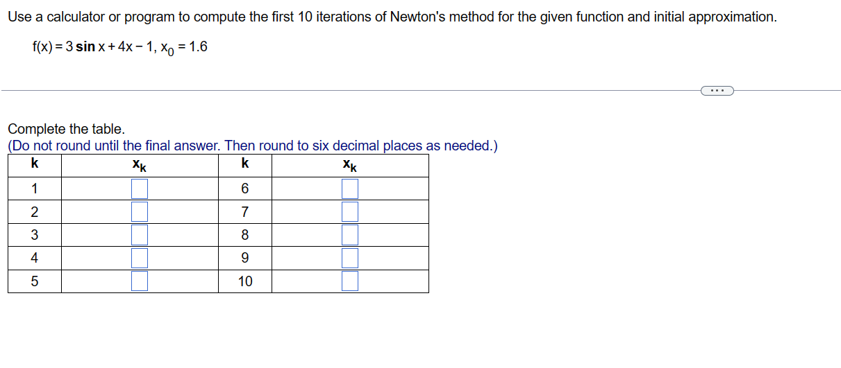 Solved Use a calculator or program to compute the first 10 | Chegg.com