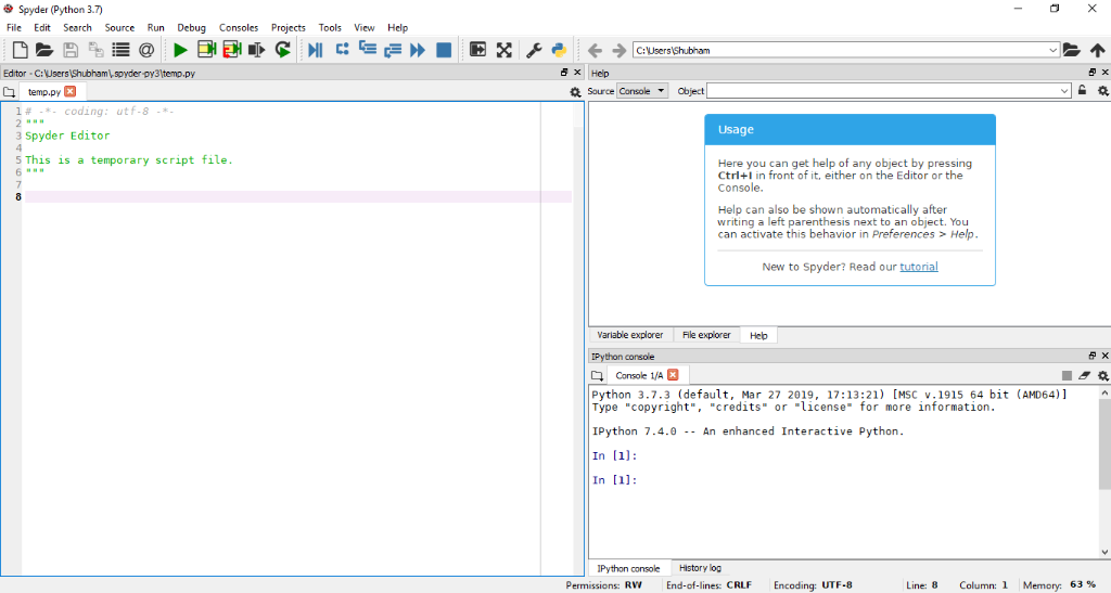 How to install ipython kernel in spyder - racingtito