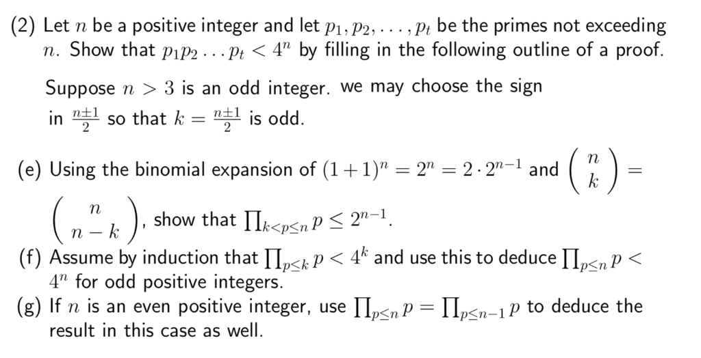 Solved (2) Let n be a positive integer and let P1, P2, ..., | Chegg.com