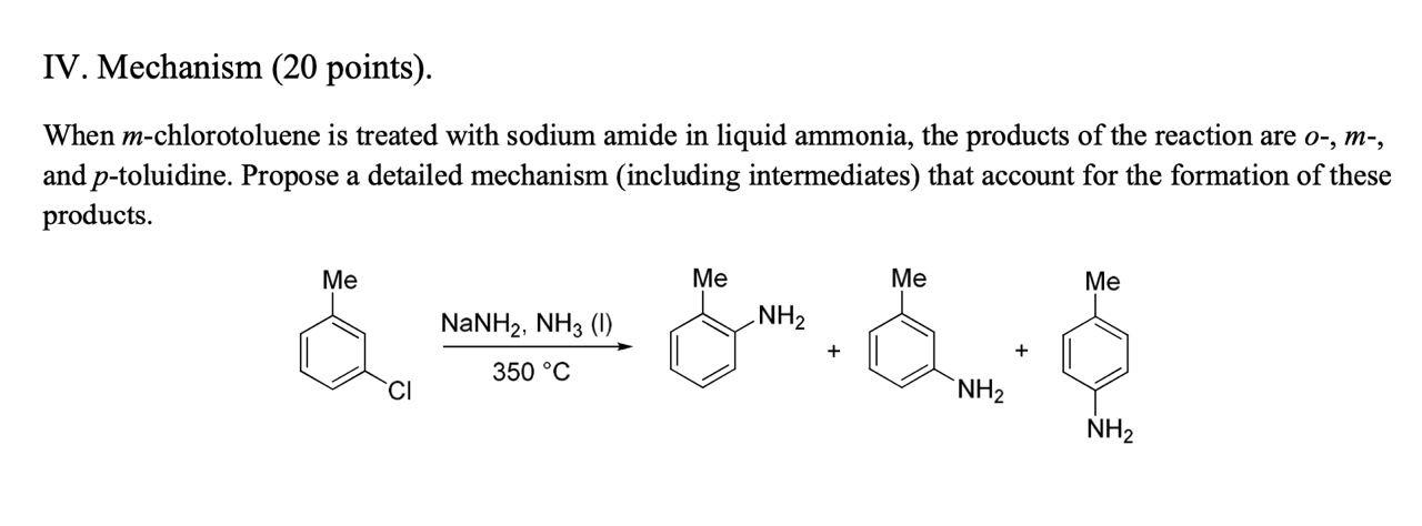 SOLVED: Reaction Of Ortho Bromotoluene With Sodium Amide In, 41% OFF