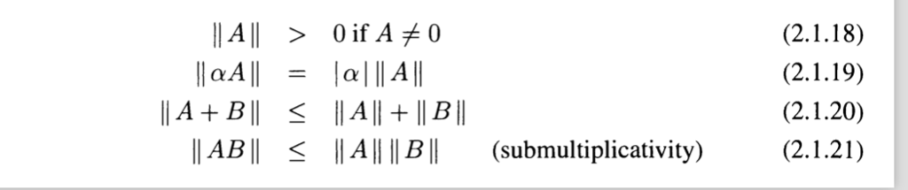 Solved IABII II Ali İl B11 (submultiplicativity) | Chegg.com