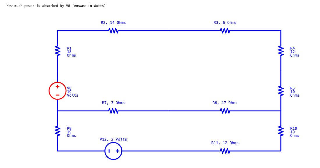 6 ohms to watts