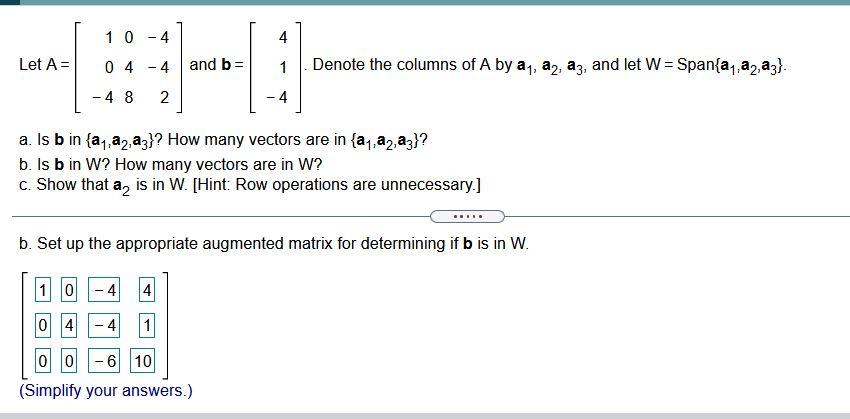 Solved What is the correct matrix? It marked my answer | Chegg.com