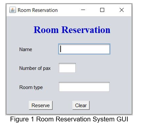 Solved Room Reservation Х Room Reservation Name Number of | Chegg.com
