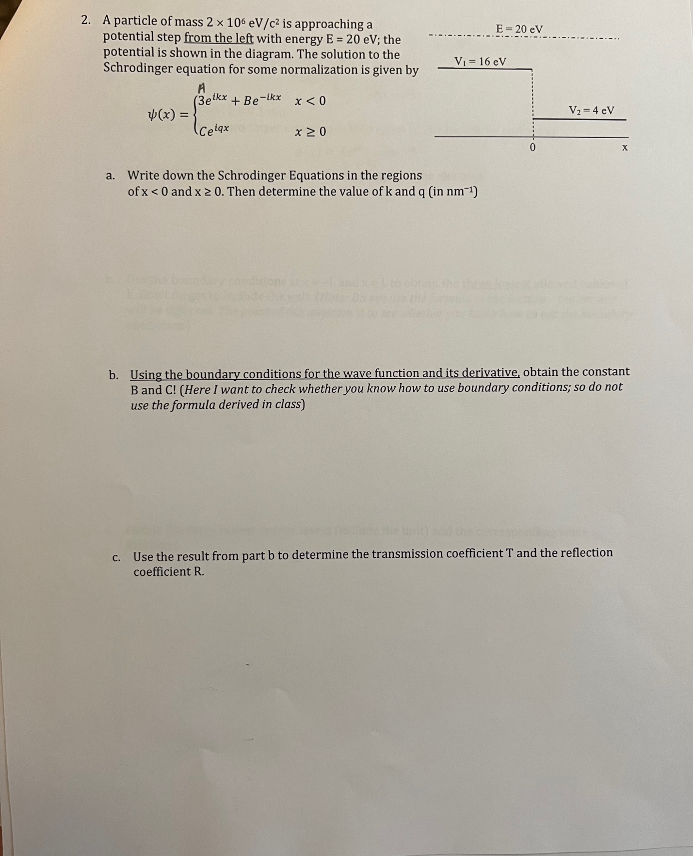 mass of electron times c 2 in ev