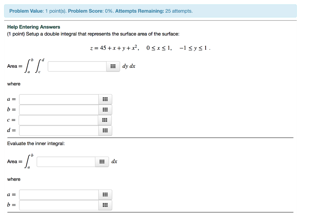 Solved Problem Value: 1 point(s). Problem Score: 0%. | Chegg.com