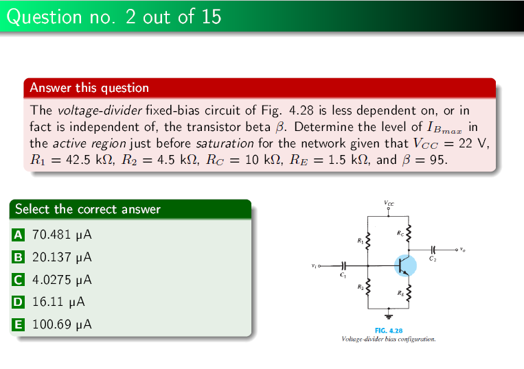 Solved Question No 2 Out Of 15 Answer This Question The Chegg Com