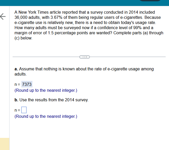 Solved A New York Times article reported that a survey