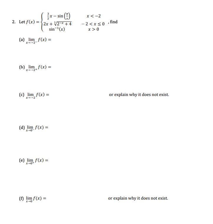 Solved Section 2.3: Calculating Limits Using the Limit Laws | Chegg.com