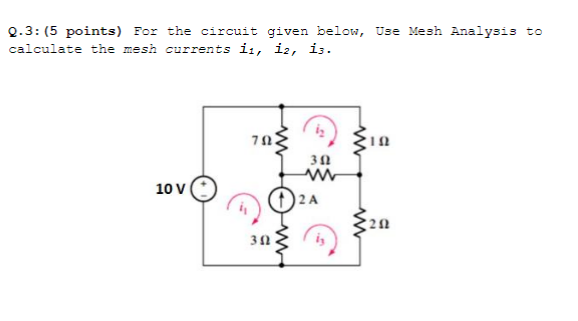 Solved For the circuit shown in Fig below, Find Vx using | Chegg.com