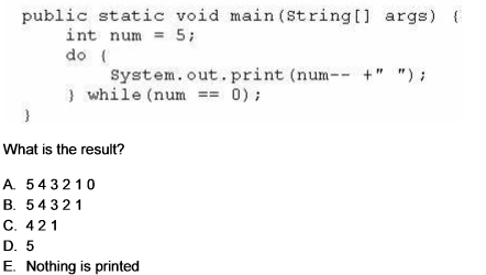 Solved public static void main (String[ args) f int num = 5; | Chegg.com