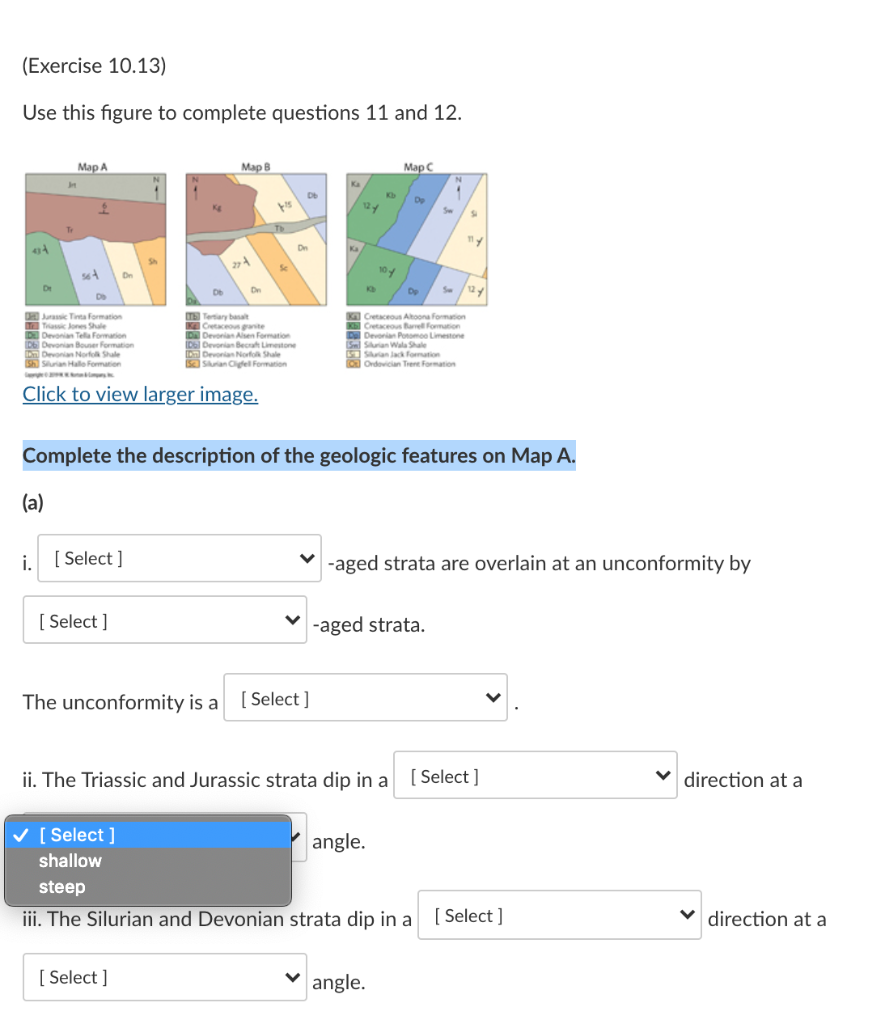 Solved (Exercise 10.13) Use this figure to complete | Chegg.com