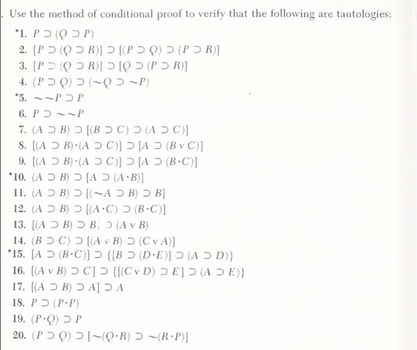 Solved Use the method of conditional proof to verify that | Chegg.com