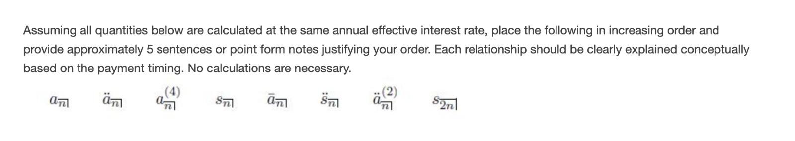 Assuming all quantities below are calculated at the | Chegg.com