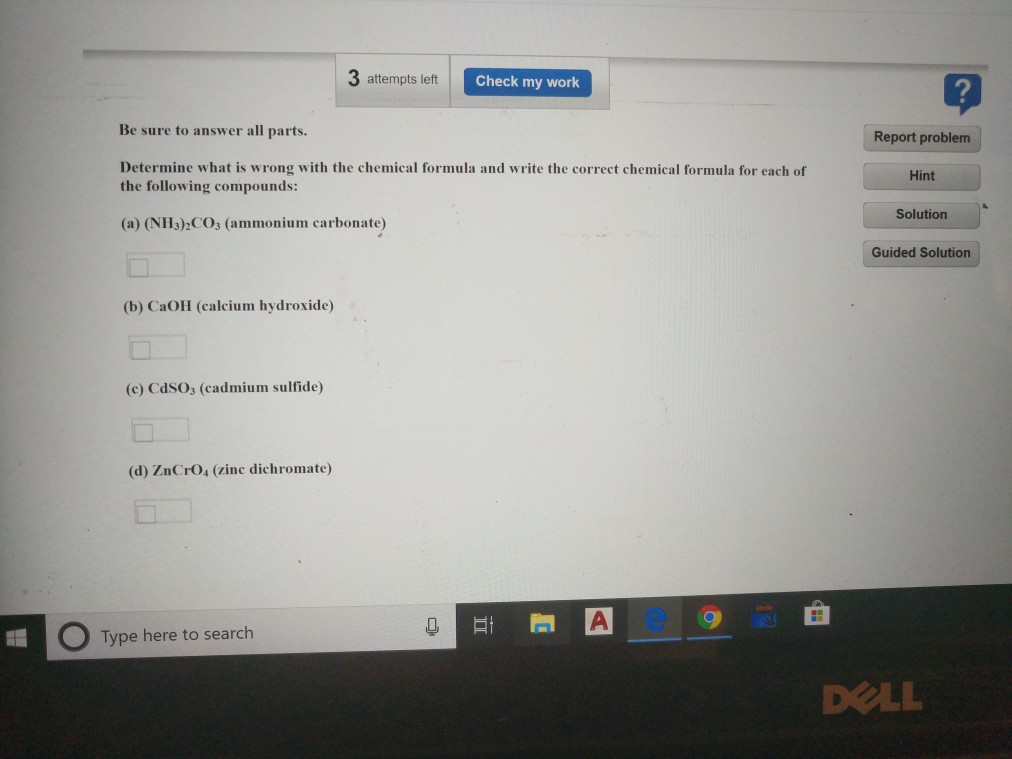 Solved 3 attempts left Check my work 2 Be sure to answer all | Chegg.com