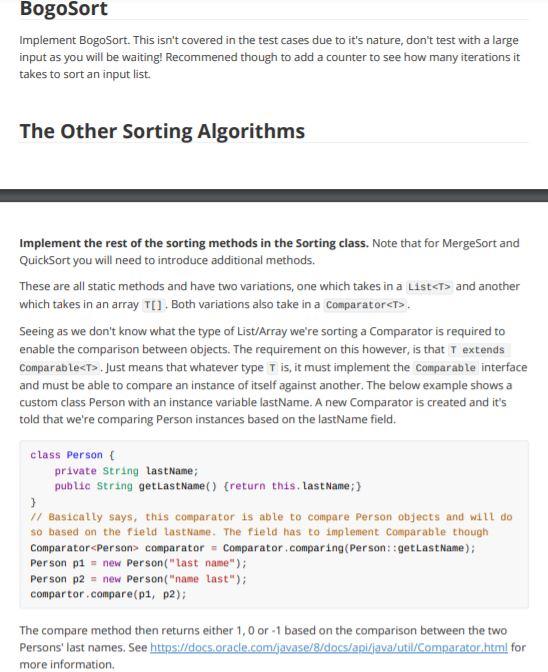 Solved PLEASE CODE IN JAVA WITH PLENTY OF COMMENTS TO | Chegg.com