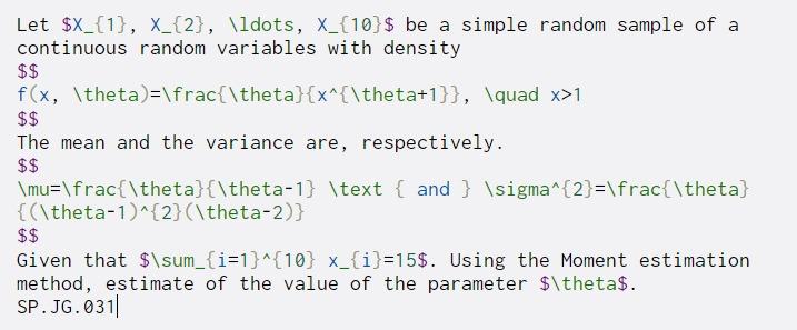 Solved Let $X_{1}, X_{2}, \ldots, X_{10}$ be a simple random | Chegg.com