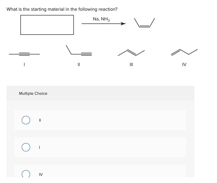 Solved What is the starting material in the following