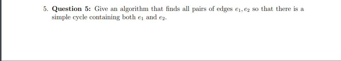 Solved All the graphs here are without self loops and Chegg com