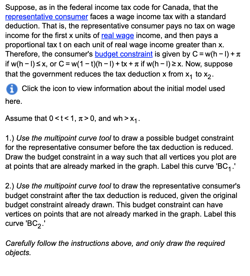 Suppose, as in the federal income tax code for | Chegg.com
