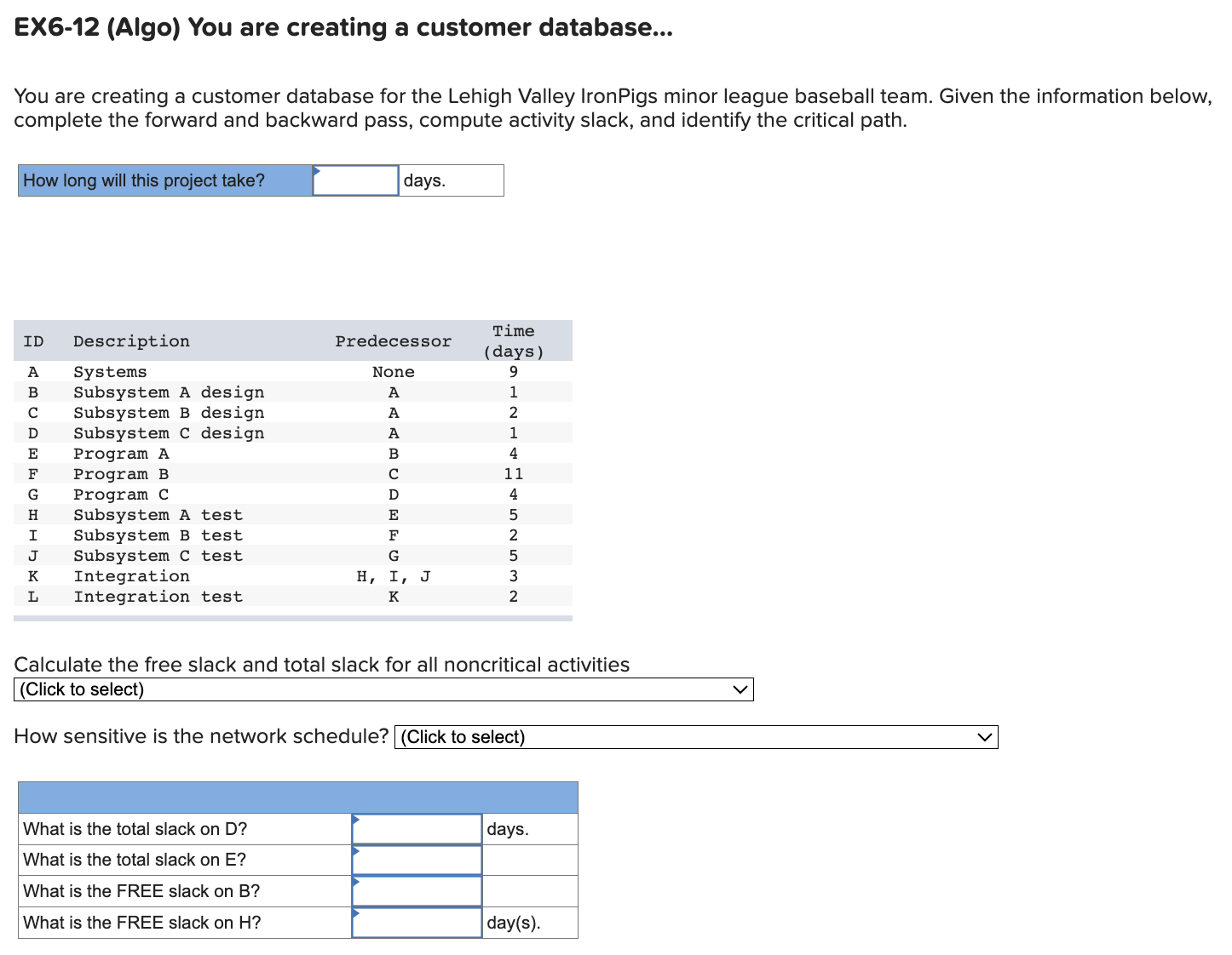 Solved You are creating a customer database for the