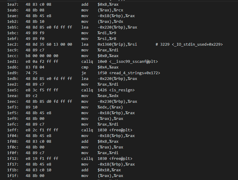 Solved Binary Bomb Phase 6: Can you please interpret what | Chegg.com