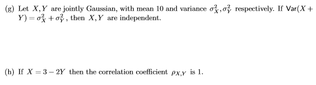 Solved (e) Assume that X is a Gaussian random variable with | Chegg.com