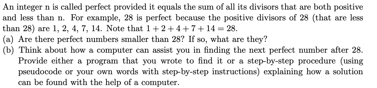 For B Please Write Pseudocode | Chegg.com