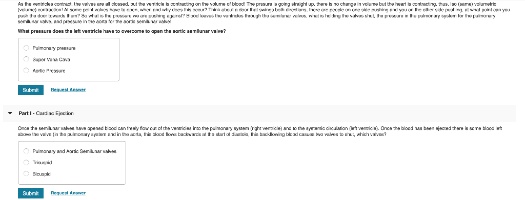 Solved As the ventricles contract, the valves are all | Chegg.com