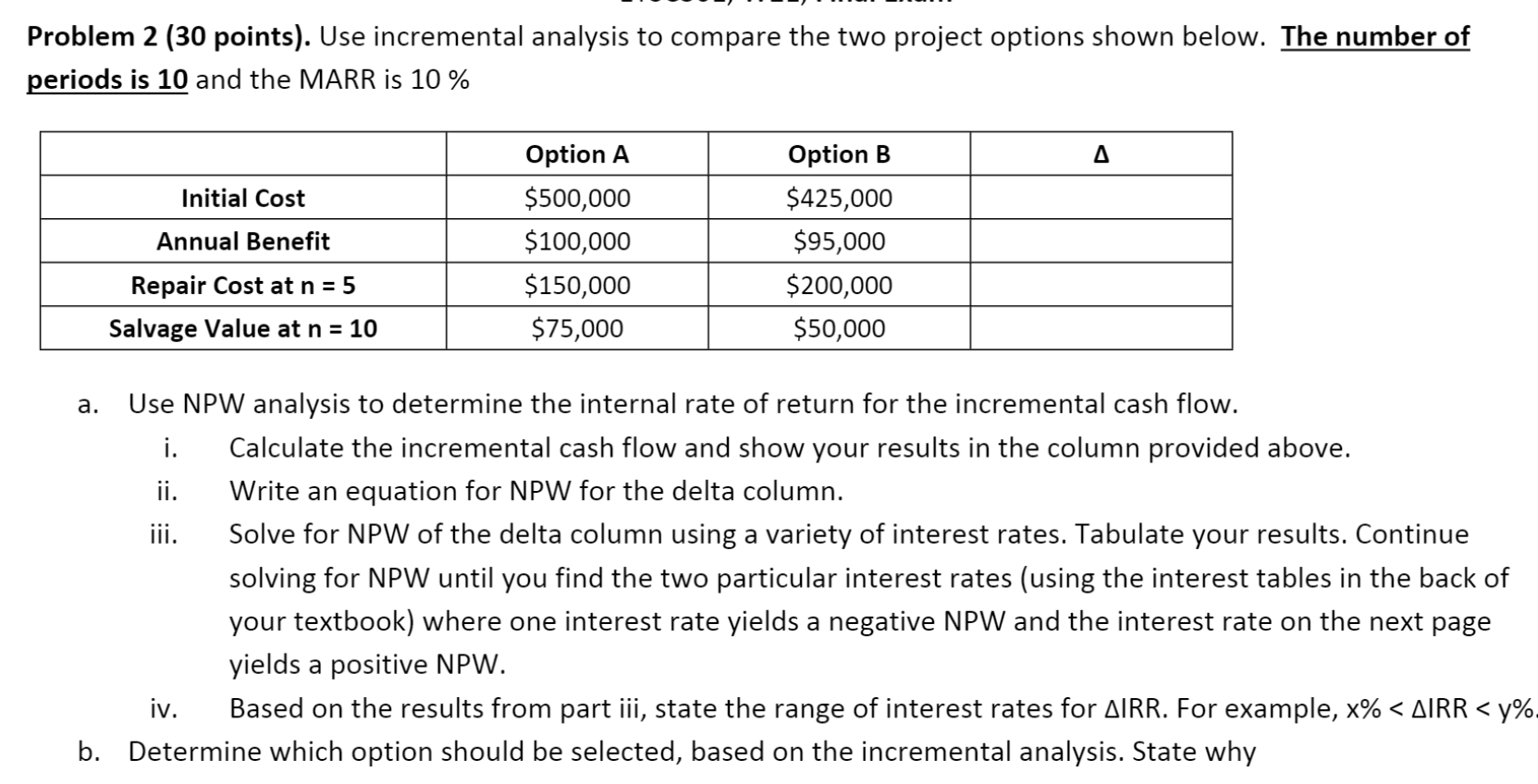 solved-problem-2-30-points-use-incremental-analysis-to-chegg